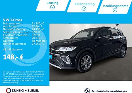 VW T-Cross Volkswagen R-Line 1.5 TSI Nav*AHK*Matrix*ACC*PDC*