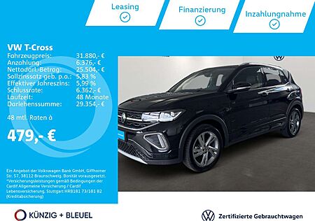 VW T-Cross Volkswagen R-Line 1.5 TSI Nav*AHK*Matrix*ACC*PDC*