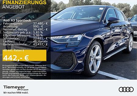 Audi A3 35 TDI S LINE PANO MATRIX ACC LM18