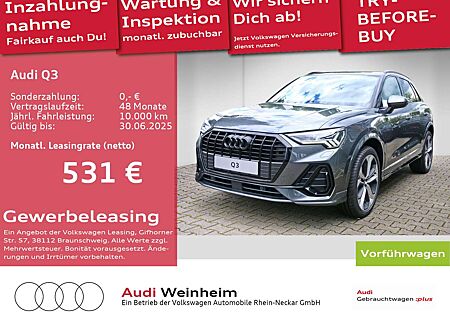 Audi Q3 S line 35 TDI S tronic Navi MatrixLED Virtual
