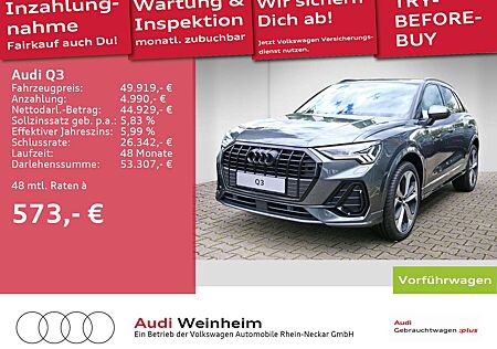 Audi Q3 S line 35 TDI S tronic Navi MatrixLED Virtual
