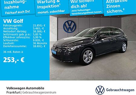 VW Golf Volkswagen VIII 1.0 TSI Life "Lane Assist" LED DAB+