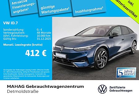 VW ID.7 Volkswagen Pro 210kW WärmePu NaviProMax IQ.LIGHT AHK