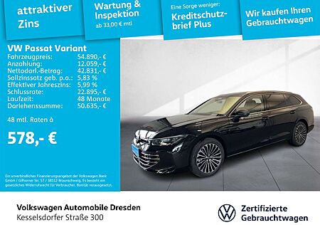 VW Passat Variant Volkswagen Elegance 1.5 eHybrid AHK Head-up
