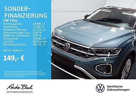 VW T-Roc Volkswagen 1.5 TSI "Style" DSG Navi LED Digital Cockp