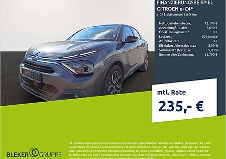 Citroën C4 Citroen Elektromotor 136 Shine