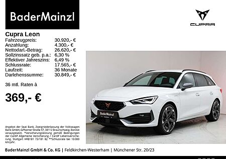 Cupra Leon ST 1.4 e-Hybrid DSG Matrix Navi SHZ Kamera