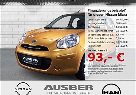 Nissan Micra Acenta 1.2 Automatik Navi Ganzjahresreifen