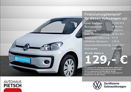 VW Up Volkswagen ! move 1.0 Sitzhzg Kamera Bluetooth PDC