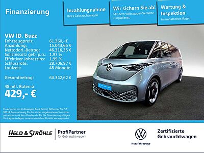 Volkswagen ID. Buzz ID.Buzz Pro KR PANO MATRIX 360°KAM HuD H/K NAV