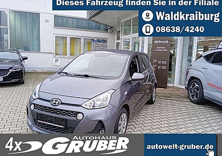 Hyundai i10 blue Trend+Navi+AppleCarplay+Tempomat