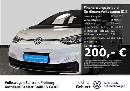 VW ID.3 Volkswagen Pro 58 kWh Navi LED Einparkhilfe Climatronic