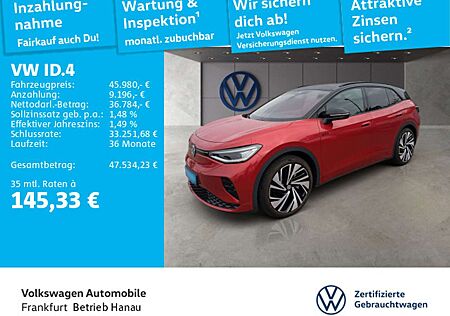 VW ID.4 Volkswagen GTX 4Motion Navi IQ.Light ParkAssistPro Lan