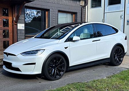 Tesla Model X PLAID 22" FSD White Interior YOKE AHK