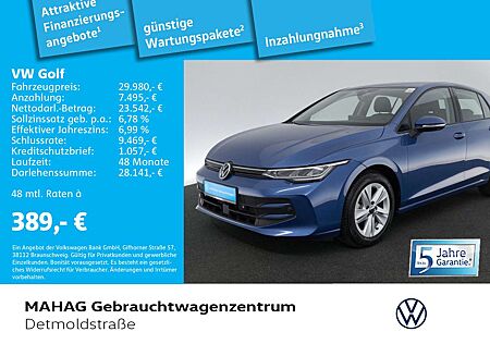 VW Golf Volkswagen 1.5 eTSI Life LED Navi AreaView DSG