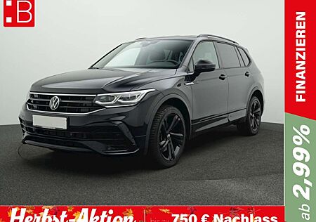VW Tiguan Allspace Volkswagen 2.0 TDI DSG 4Mo. R-LINE BLACK 7-SITZE AHK NAVI KAM