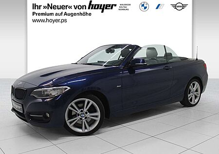 BMW 225 d Cabrio Sport Line HK HiFi Xenon RFK USB