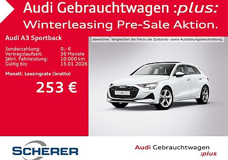 Audi A3 30 TFSI advanced S tronic PANO STAN