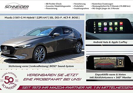 Mazda 3 SKY-G122 M-Hybrid AT Select.DES-ACT-P BOSE