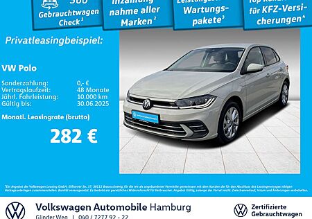 VW Polo Volkswagen 1,0 TSI Style DSG LED Rückfahrkamera Sitzhz