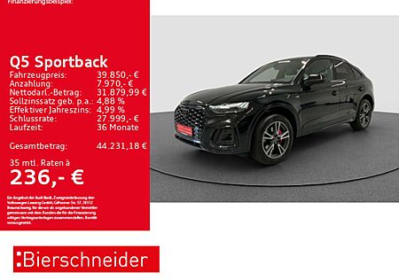Audi Q5 40 TDI qu 2x S-Line Black AHK MATRI