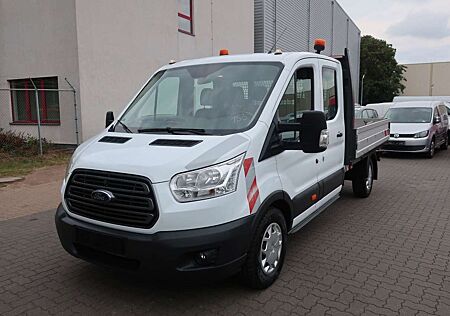 Ford Transit Pritsche 1. Hand / DoKa / Klima / FN:153