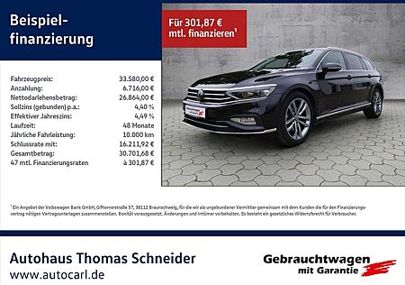 VW Passat Variant Volkswagen Elegance 2.0 TDI DSG BusinessPrem. KLIMA LED NAVI