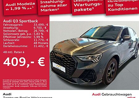 Audi Q3 45 TFSI *S-TRO*S-LINE*MATRIX*B&O**