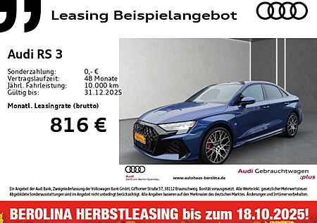 Audi RS3 Lim. *MATRIX*PANO*SONOS*NAV+*Opt.-Schwarz+*