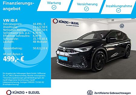 VW ID.4 Volkswagen GTX 4MO 340 PS*Nav*AHK*360°Kam*DCC*Wärmepum