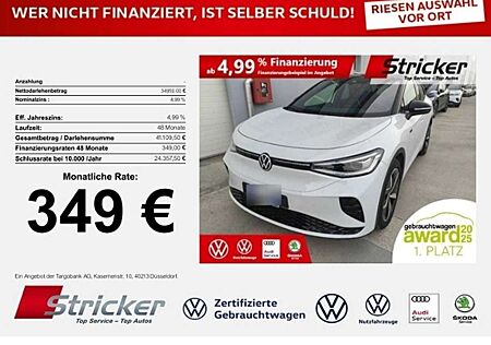 VW ID.4 Volkswagen GTX 349,-ohne Anzahlung Pano Wärmepumpe