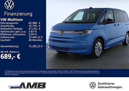 VW T7 Multivan Volkswagen Life eHybrid 4M AHK/Matrix/Pano/5J.G