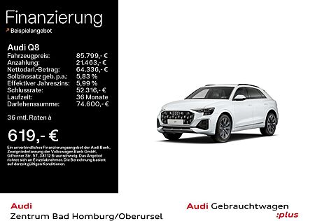 Audi Q8 55 TFSI e quattro*S line*HeadUp*Tour*Matrix*A