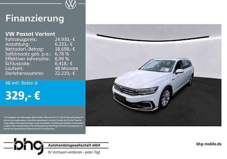 VW Passat Variant Volkswagen 1.4 TSI Plug-In-Hybrid DSG GTE