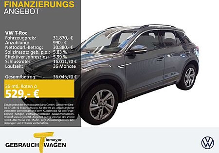 VW T-Roc Volkswagen 1.5 TSI DSG R-LINE NAVI SITZH IQ.LIGHT PDC