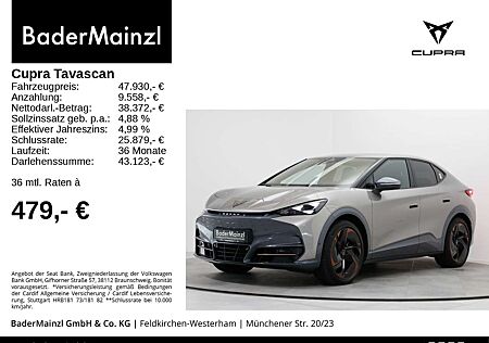 Cupra Tavascan 77 kWh 4D 250 kW Pano HUD 360 WäPu Matr