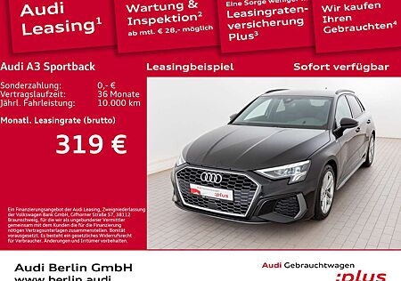 Audi A3 S line 30 TDI S tr. AHK PDC LED
