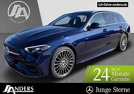 Mercedes-Benz C 300 d T AMG+MBUX+Pano+AHK+LED+Kam+SOUND+EASY-P