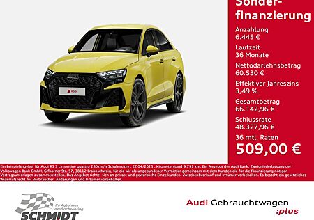 Audi RS3 RS 3 Limousine quattro 280km/h Schalensitze