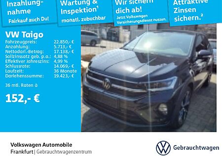 VW Taigo Volkswagen 1.0 TSI DSG R-Line Navi IQ.Light DAB+ Fron