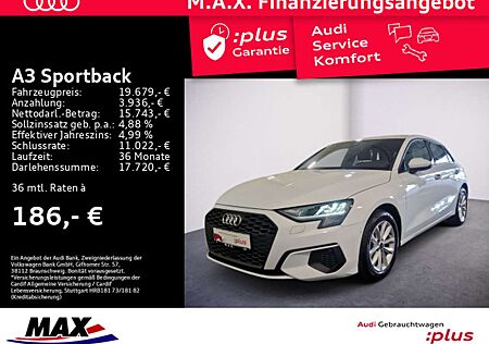 Audi A3 30 TFSI LED+NAV+ALU+VIRTUALCP+TEMPO