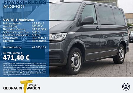 VW T6 Volkswagen .1 Multivan DSG FAMILY AHK ACC KAMERA