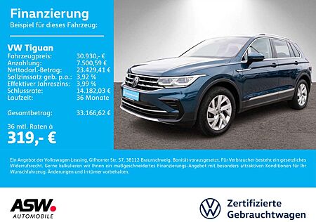 VW Tiguan Volkswagen Elegance 4M 2.0 TDI DSG Navi RFK ACC AHK