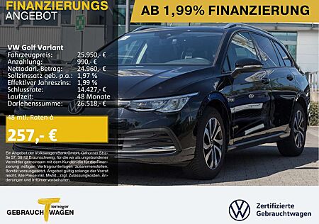 VW Golf Variant Volkswagen 1.0 eTSI DSG MOVE PANO ST.HEIZ AHK