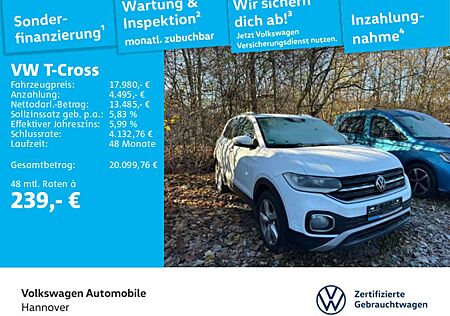 VW T-Cross Volkswagen 1.0 TSI Style Navi LED DigCockpit ACC PD