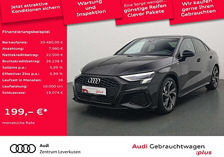 Audi A3 Limousine S line STRON AHK NAVI VIRT B&O L