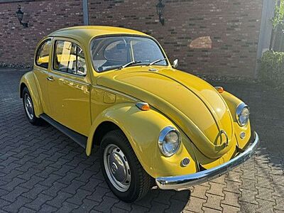 Volkswagen Käfer 1200 Texasgelb Erstbesitz Pappdeckelbrief