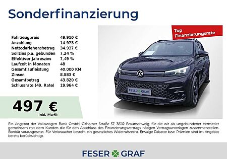 VW Tiguan Volkswagen R-Line 2.0 TDI 4M DSG AHK Panorama Kamera