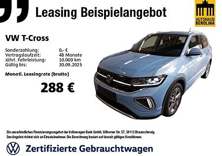 VW T-Cross Volkswagen 1.0 TSI R-Line DSG *ACC*NAV*R-CAM*SHZ*