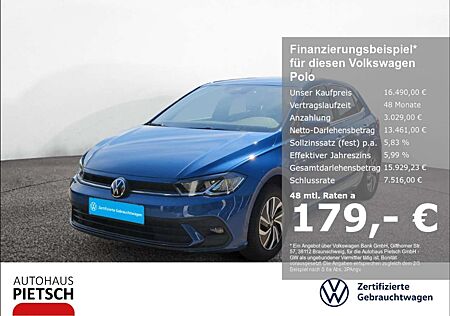 VW Polo Volkswagen 1.0 Fresh LED DigCockpit Tempo Sitzhzg